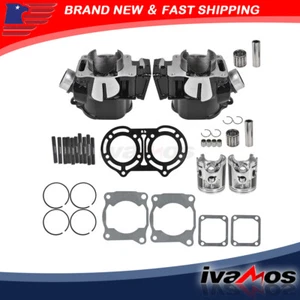 For 1987-2006 Yamaha Banshee 350 YFZ350 Cylinder Piston Gasket Top End Kit ATV - Picture 1 of 9