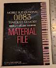 Mobile Suit Gundam 0083 Stardust Memory Material File Manga Anime Mini-Magazine