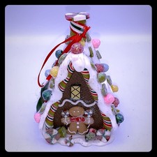 Kurt Adler Gingerbread Man House Ornament NWT