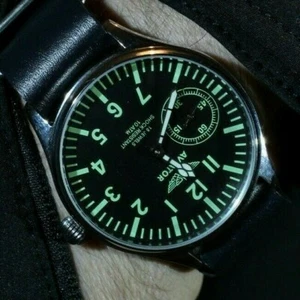 Flieger Herrenuhr 45mm Vintage Sowjet Mechanisch Limited Edition Ehe - Bild 1 von 12