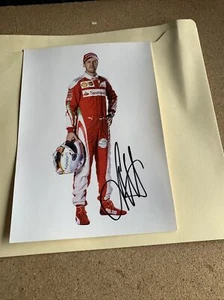 Ferrari -Vettle Signed Card Factory - Picture 1 of 2