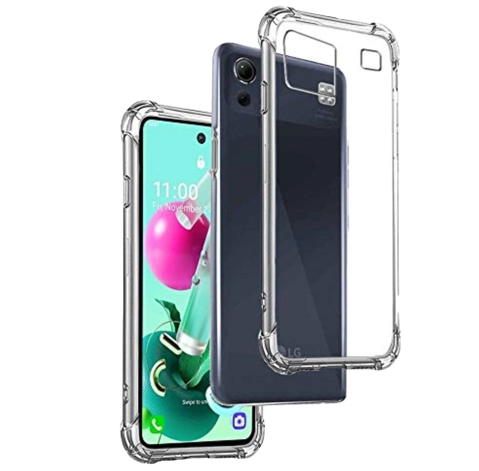 Pack of 2x REY LG K92 Silicone Flexible Case RRP £9.60 each - Image 1 of 2