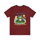 Funny Toad T-Shirt, I'm Toadally Awesome Pun, Cute Frog Graphic Tee, 