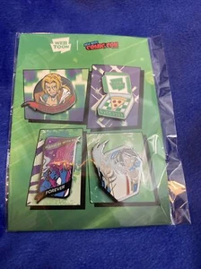 Juego de 4 prendedores esmaltados exclusivos de Webtoons 2023 New York Comic Con-ReedPop-Ltd set - Imagen 1 de 6