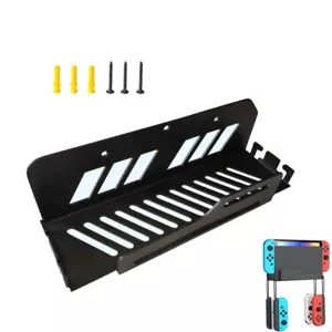 Soporte de almacenamiento de pared para Nintendo Switch/OLED, soporte vertical portátil - Imagen 1 de 8