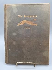 1917 The Greyhound Yearbook Vol. 2 ~ Wesley College ~ Greenville, Texas - Picture 1 of 20