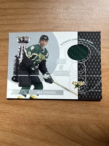 2002-03 Topps Stadium Club Jersey Card Mike Modano #FC-6 Dallas Stars - Picture 1 of 2