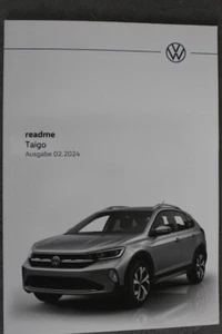 VW Taigo readme - Bedienungsanleitung "Feb. 2024" Betriebsanleitung - Bild 1 von 3