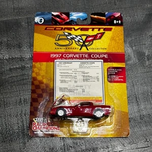 ERTL Racing Champions 1997 Corvette Coupe / 2002 / Corvette 50 Anniversary - Picture 1 of 2