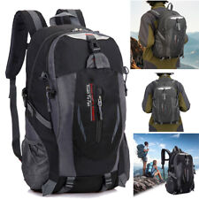 40L Nylon Travel Backpack Waterproof Outdoor Rucksack Men Camping Hiking Bag US