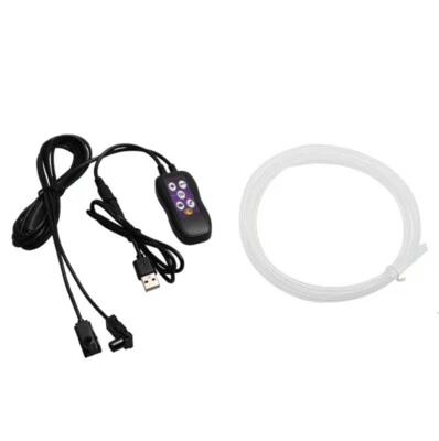 USB Interior Atmosphere RGB Lamp Ambient Night Light Strip 5M Car Accessories  - Image 1 of 4