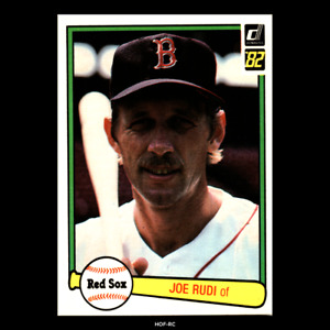1982 Donruss Joe Rudi Red Sox #586 Near Mint NM