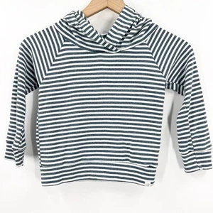 Lulu + Roo Stripe Hooded Sweatshirt Hoodie Pullover Size 4T - Picture 1 of 7