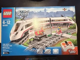 LEGO CITY: High-speed Passenger Train W/remote (60051) + (7895) Switch Tracks