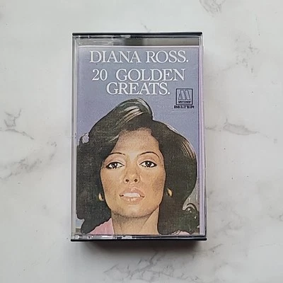 Diana Ross 20 Golden Greats Cassette Tape NICE condition, Motown, FAST SHIP - Image 1 of 4