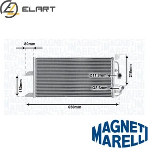 CONDENSER AIR CONDITIONING 350203852000 FOR FIAT PUNTO/Van/Convertible LANCIA - Picture 1 of 6