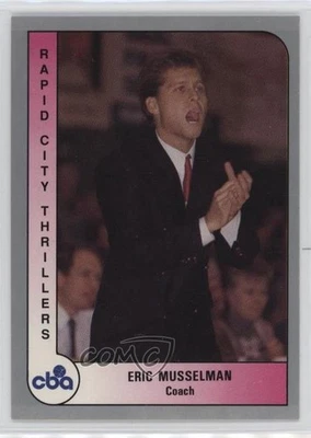 1991-92 ProCards CBA Eric Musselman #69 - Image 1 of 2
