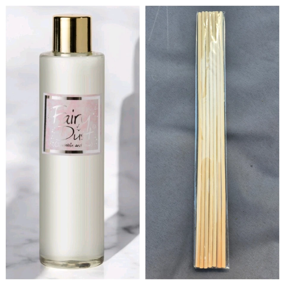 Lily-Flame Fairy Dust Reed Diffuser REFILL 200ml. With FREE pack Of Reeds (x7) - Image 1 of 3