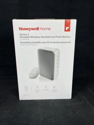 Timbre inalámbrico portátil Honeywell Home Serie 3 nuevo sellado Foto 1 de 4