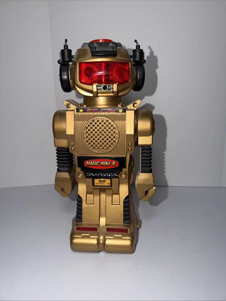 Magic Mike Robot 2002 2 Model B 1980s No 1165 Gold - Untested - Image 1 of 4