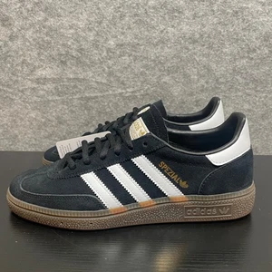Adidas Handball Spezial Schuhe Herren 6 schwarz weiß Gummi Wildleder Schnürschuhe Sneaker - Bild 1 von 17