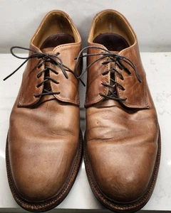 ECU Hard to find Parkhurst Bidwell Derby Schuh 11D braun Leder Dainite Laufsohle  - Bild 1 von 11