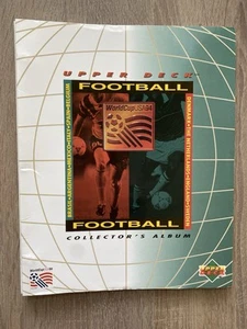 World Cup 1994 USA - Mappe incl. 117 Sammelkarten von Upper Deck - Bild 1 von 4