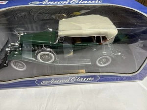 ANSON CLASSIC 1932 CADILLAC SPORT PHAETON 1:18 SCALE NEW IN BOX - (D) #88G - Picture 1 of 12