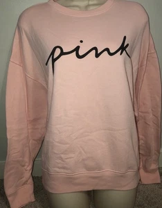 Sudadera Pullover Rosa Logo Frontal Grande Victorias Secret ROSA Talla XS - Imagen 1 de 6