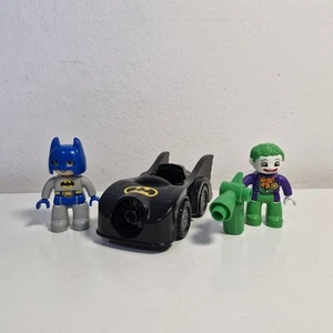 Lego Duplo Batman Bundle Car And Figures Batman And Joker - Picture 1 of 12