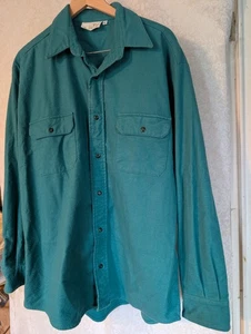 Moose Creek Juno Of California Cotton Chamois Shirt Mens Sz. 40 Vintage  - Picture 1 of 17