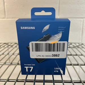 Broken Parts Or Repairs Samsung Portable SSD T7 2TB External Solid State Drive - Afbeelding 1 van 4