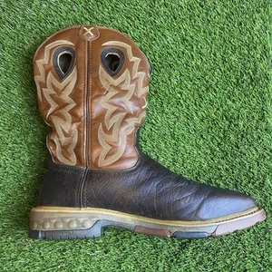 Twisted X Men's Western Work Boot with Cellstretch® Waterproof MXBW002 Size 10D - Picture 1 of 14
