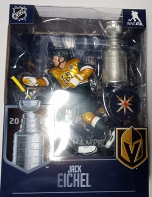 McFarlane Toys Serie NHL Stanley Cup Champions Jack Eichel Golden Knights Nuevo Foto 1 de 4