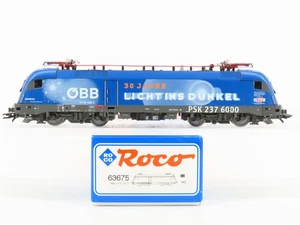 HO Roco 63675 OBB "Licht Ins Dunkel" Class 1116 Electric # 100-7 - DCC Ready - Picture 1 of 12