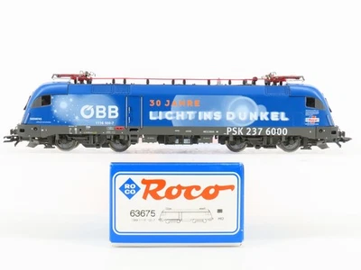 HO Roco 63675 OBB "Licht Ins Dunkel" Class 1116 Electric # 100-7 - DCC Ready - Image 1 of 4