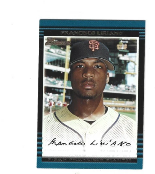 Tarjeta de novato Francisco Liriano Bowman 2002 Foto 1 de 1