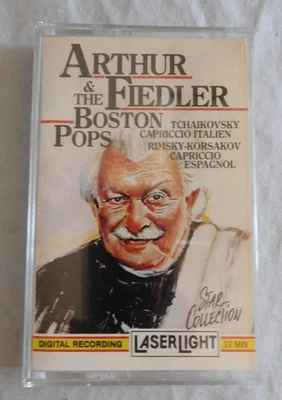 Arthur Fiedler & the Boston Pops Star Collection Cassette Tape 1990 Used - Image 1 of 4