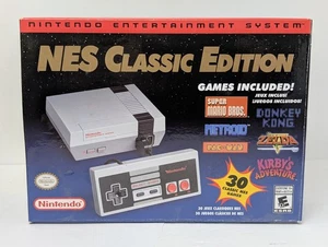 Nintendo NES Classic Edition Mini Console 30 Games W/ Box Original - Picture 1 of 2