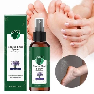 Spray Scarpe - Spray Piedi Elimina Odori per Scarpe Lavanda Naturale a^/ - Foto 1 di 14