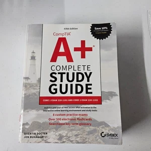 CompTIA A+ Complete Study Guide Core 1 Exam 220-1101 & Core 2 Exam 220-1102 - Picture 1 of 8