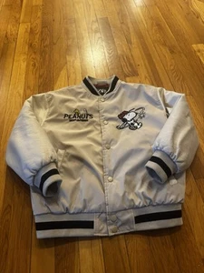 Zara X peanuts Snoopy Bomber Jacket Embroidered Graphic Size 8-9 Unisex - Picture 1 of 20