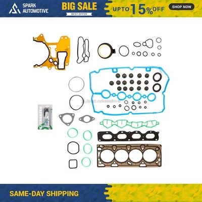 Full Gasket Set Fits 09-11 Chevrolet Aveo Pontiac G3 Cruze Sonic 1.6 1.8 LXV LUW - Image 1 of 4