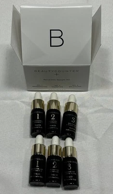 Lote 6 -Contador de Belleza Nº Aceite facial equilibrador 1, 2 y 3 iluminador + C, relleno Foto 1 de 4