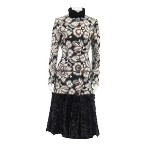 Rare Vintage 2003 Alexander McQueen Embroidered Transformable Coat - Picture 1 of 5