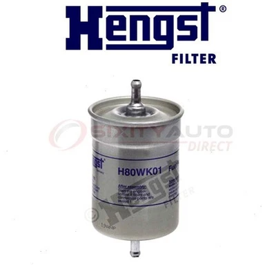 Hengst In-Line Fuel Filter for 1983-1984 BMW 533i - Gas Pump Line Air wj Foto 1 de 4