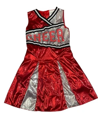 Disfraz de animadora para niña Halloween. Rojo. Mediano 7-8 Foto 1 de 3