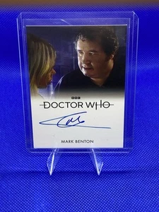Doctor Who Rittenhouse Set 1-4 Autograph Card Mark Benton as Clive Finch in Rose - Picture 1 of 2