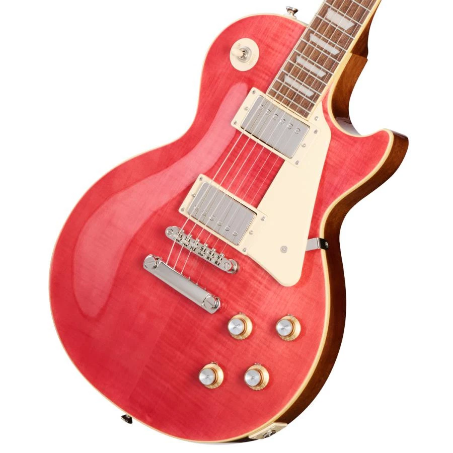 Epiphone Inspired by Gibson Les Paul Standard 60s Figured Fucshia - Image 1 of 4
