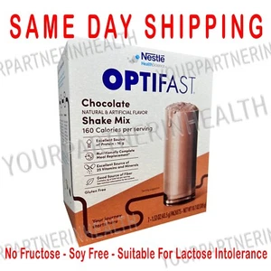 OPTIFAST 800 POWDER SHAKE | 1 CARTON | CHOCOLATE | 7 SERVINGS - Picture 1 of 3